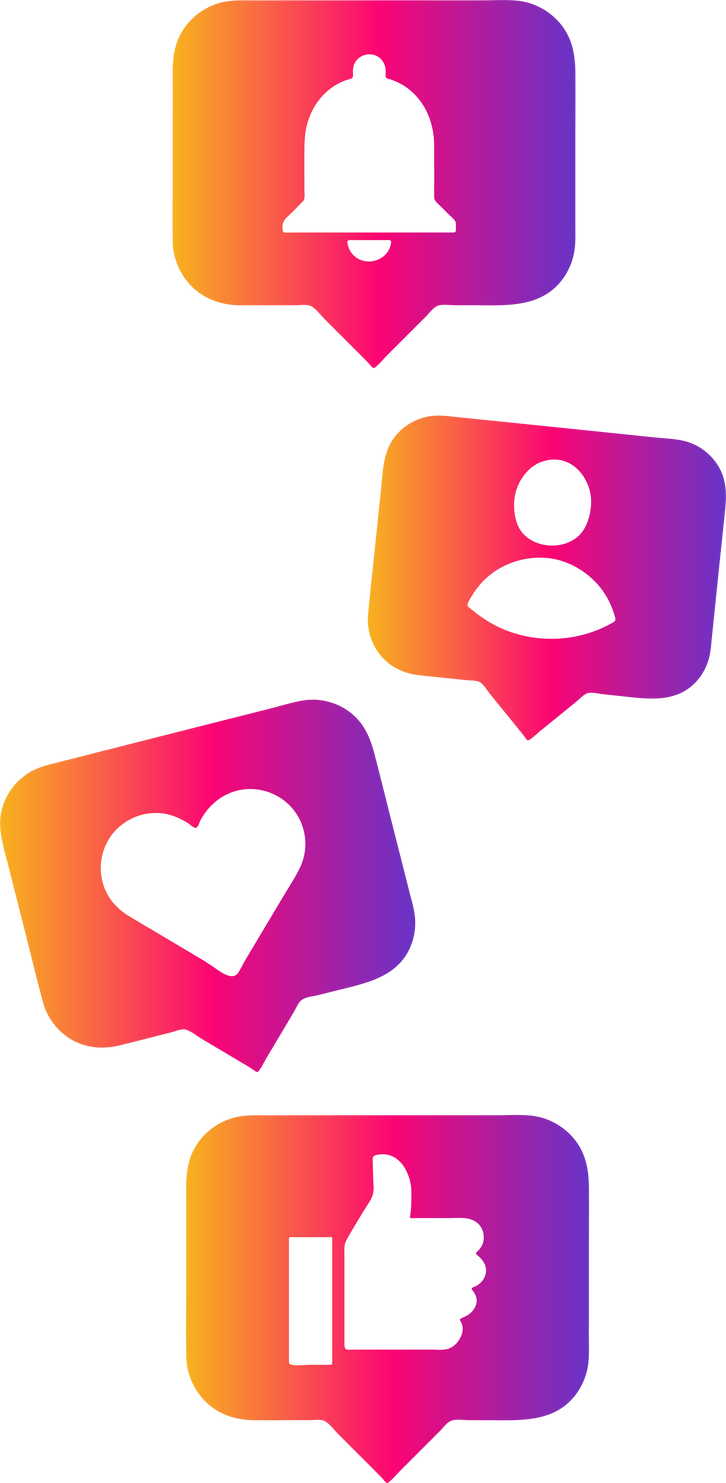 Social media notifications